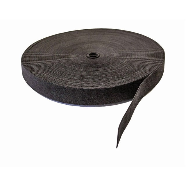 NavePoint 1 Inch Roll Hook and Loop Reusable Cable Ties Wraps Straps - 25M 82ft