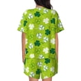 thumbnail image 3 of Xecao St Patrick's Day7 print Swimsuit for women, Summer-ready, sporty style.Quick-dry fabric. Many sizes & colors., 3 of 9