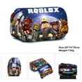 thumbnail image 1 of AFeng Upgrade 3PC-SET Set ROBLOX Virtual World Primary Secondary School Schoolbag Backpack Mochila Backpack Lightening Zipper Shoulder, 1 of 5