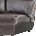 thumbnail image 3 of Glory Furniture Ward Sofa in Dark Brown Color, 3 of 7