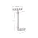 thumbnail image 3 of Spray Nozzle Pool Bracket, Fish Pond Nozzle, Gardening Spray Nozzle, Support Bracket, Heavy Duty Metal Frame, Adjustable Spray, Foldable Portable, for Outdoor Pond, for Garden Decor, for, 3 of 6