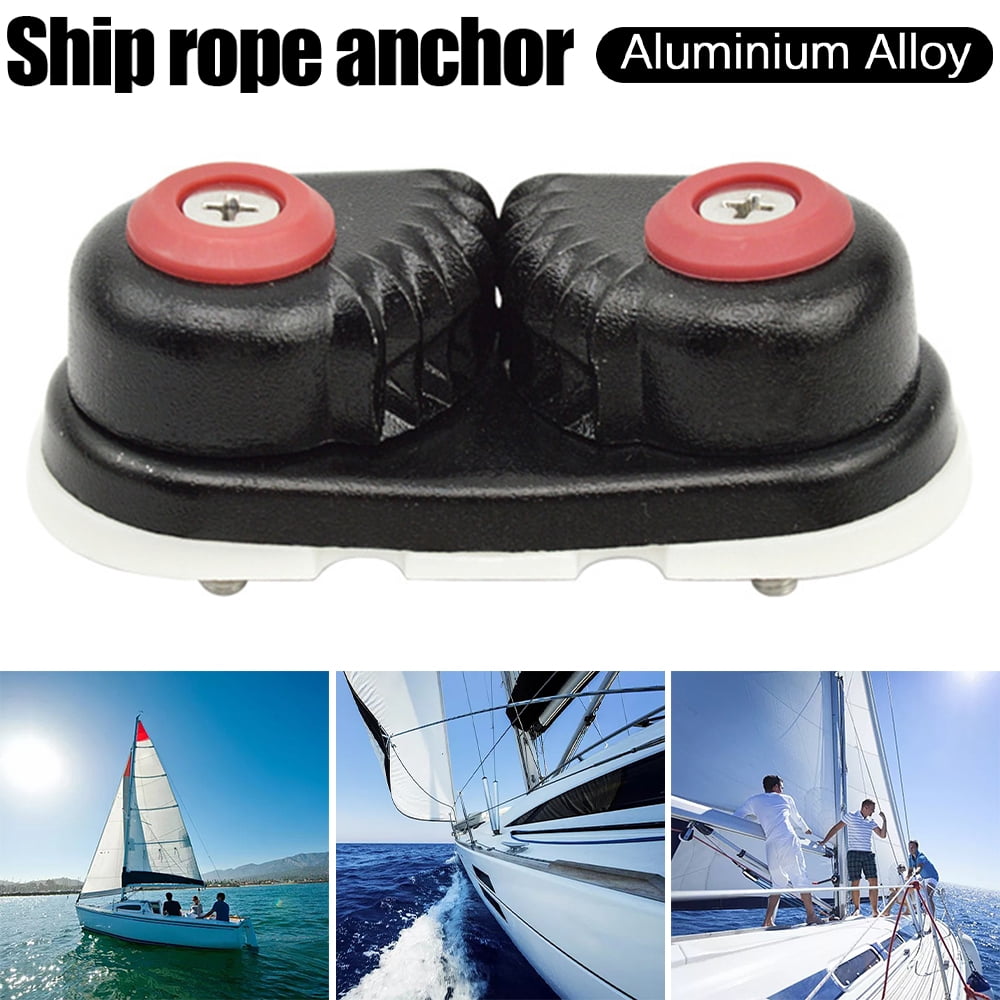 Ochine Kayak Cam Cleat Boat Fast Entry Kayak Cleats Canoe Sailing Boat Dinghy Aluminum Cam Cleats Rope Line Sizes Upto 15mm for Sailing Sailboat Kayak
