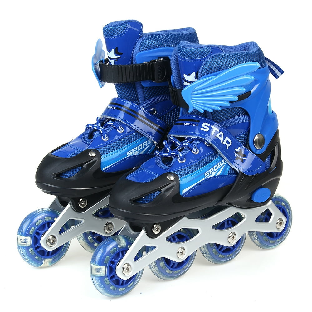 New Inline Skates for Kids, Fun Roller Blades, Outdoor Rollerskates for