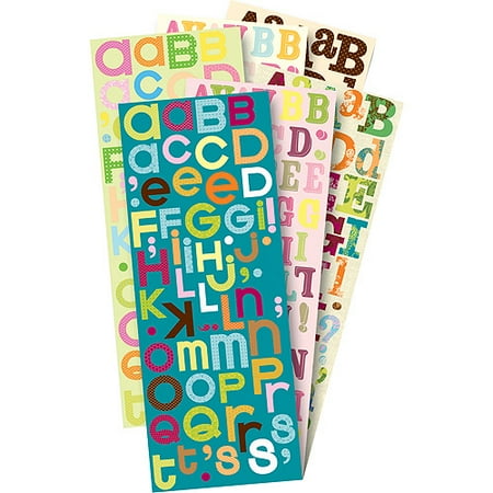 K&Company Traditional Alphabet Flip Pack Embellishment