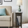 thumbnail image 2 of Leick Furniture Mission Impeccable Solid Wood End Table in Lush Dark Earth, 2 of 3