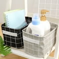 thumbnail image 4 of Multi-Purpose Cotton Flax Storage Bin with Handle for Organizing Your Home or Office, 4 of 8