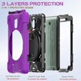 thumbnail image 4 of For Samsung Galaxy Tab Active5 SM-X300 Kickstand Case Rugged Shockproof Tablet Cover, 4 of 5