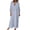 Light Blue, variant on yillto Beachwear Dresses for Womens V Neck Hollow out Crochet Long Tunic Dress Sleeveless Cover up