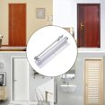 thumbnail image 6 of Automatic Door Self-Closing Hinge,Adjustable Universal Stainless Steel Silent Self Closing Hinges,Easy Installation for Wood and Indoor Doors, with Base, Screw, Wrench (White), 6 of 7