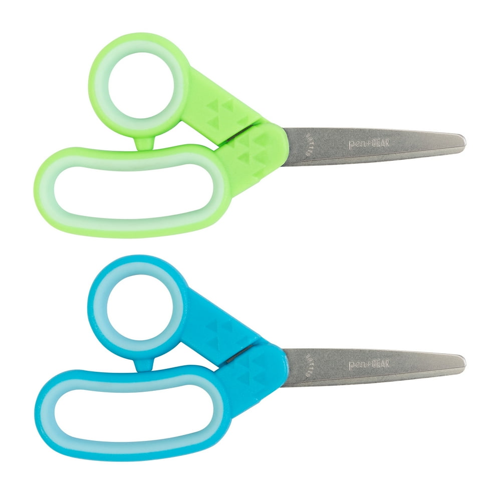 Pen + Gear 5" BluntTip Kids' Scissors, 2 Pack