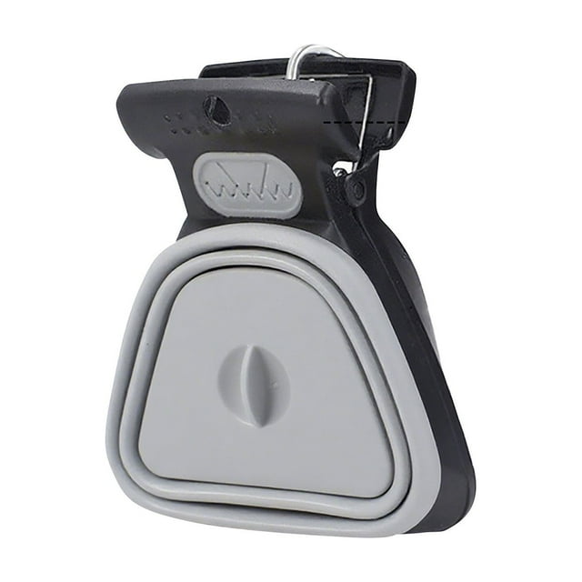 Grey Pet Waste Picker Upper Scooper For Dogs Cats Small Size Grey Portable Outdoor Indoor Poop Cleanup Tool