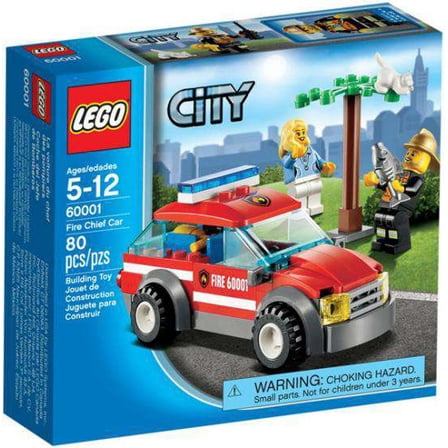Pre-Owned City Fire Chief Car Set LEGO 60001