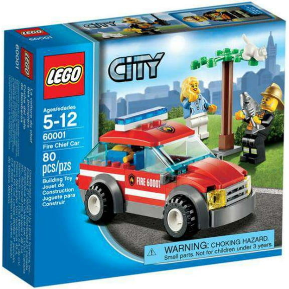 Pre-Owned City Fire Chief Car Set LEGO 60001
