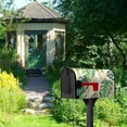 thumbnail image 2 of Summer Mailbox Cover Tropical Palm Leaf Magnetic Mailbox Wrap Jungle Leaves Waterproof Mail Box Post Letter Box Cover Standard Size 21x18 in Garden Yard Outdoor Decoration, 2 of 6