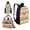 Aztec Boho, variant on FUIALDOLG 17 Inch Backpack Set Sunflowers Elephant Print Boys Girls School Bag 3 in 1, with Water Bottle Sleeve & Insulated Thermal Cooler Lunch Box