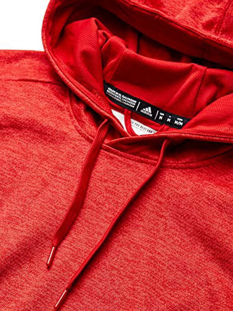 111C Adidas Men's Athletics Team Issue Pullover Power Red Melange XL
