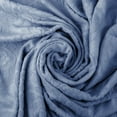thumbnail image 5 of STPgoods Ornament Jacquard Cotton Terry Blanket 81 x 63'' Throw Blanket for Couch Sofa or Bed, Blue, 5 of 7