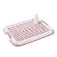 thumbnail image 2 of TISHITA Dog Potty Pan Portable Dog Toilet for Small and Medium Dogs Pets Accessories Pink, 2 of 8