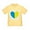 Daffodil Yellow, variant on - I Stand With Ukraine Heart T Shirt - Cute Toddler T-Shirt, 100% Cotton