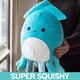 thumbnail image 3 of Peluche Squishmallows Sky The Teal Squid, 25 cm, regalo para niños, 3 of 6