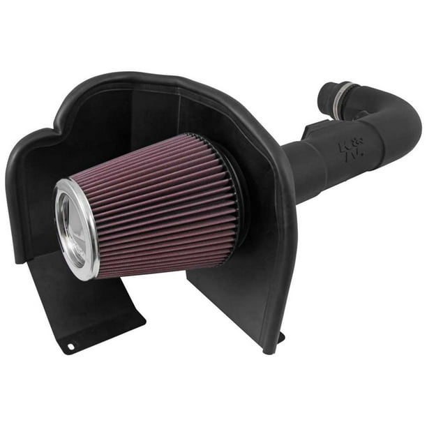 K&N Cold Air Intake Kit High Performance, Guaranteed to Increase