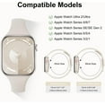 thumbnail image 2 of KOMI 6 Pack Thin Bands Compatible with Apple Watch Band 38mm 40mm 41mm 42mm 44mm 45mm 49mm Women Men, Sports Silicone Narrow Strap Slim Wristband for iWatch Series 9 8 SE 7 6 5 4 3 2 1 Ultra, 2 of 7