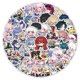 thumbnail image 1 of Paquete de pegatinas Honkais Star Rails Anime, vinilo impermeable, 60 unidades, 1 of 3