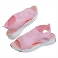 thumbnail image 5 of BYHONG Sandals for Women - Doctor Recommended Orthopedic Sandals with Arch Support, Breathable Walking Shoes Pink 9, 5 of 9