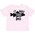 thumbnail image 3 of Inktastic It Was This Big Fishing Humor Boys or Girls Toddler T-Shirt, 3 of 5