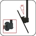 thumbnail image 5 of ProMounts UC-PRO310 - Support - pour Panneau Plat - Taille de l'Écran: 37"-80" - Plafonnier, 5 of 5