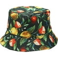 thumbnail image 3 of CoCopeaunts Women Reversible Bucket Hat Summer Foldable Outdoor Fishing Hunting Cap Outdoor Sun Prevent Fisherman Hats for Men, 3 of 8