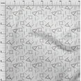 thumbnail image 3 of oneOone Polyester Lycra Fabric Line Geometric Print Fabric By Yard 56 Inch Wide, 3 of 4