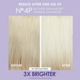 thumbnail image 2 of Olaplex No.4P Blonde Enhancer Toning Shampoo - 8.5 oz (pack of 2), 2 of 5