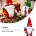 thumbnail image 2 of Bewildely Navidad muñeco sin rostro Adorable reutilizable decorativo niños Festival juguete hogar Oficina dormitorio ornamento suministros Kits de decoración para fiestas Hombre Bewildely HA069295-01, 2 of 6