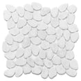 thumbnail image 3 of The Tile Life Recycled Cenote Pebble 13" x 13" Blend Matte Glass Mosaic Floor and Wall Tile Case of 14, 3 of 6
