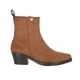 thumbnail image 4 of Bota Vaquera Tacón Bajo Texas Para Mujer Micro Suede Capreto Café, 4 of 7