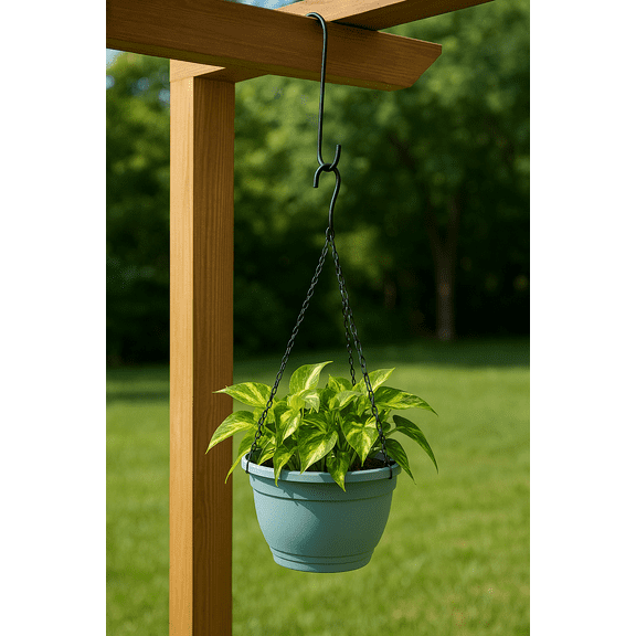 12" Metal Extender Hooks, 2-Pack – Heavy-Duty Hanging Hook Extensions