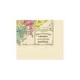 thumbnail image 2 of Historic County Map- Baltimore Harford Counties Maryland - Stedman 1873 - Vintage Wall Art, 2 of 4