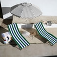 thumbnail image 5 of Beartech 4 Pieces Beach Towel Set,30x60 inches Striped Beach Towels Soft Camping Travel Towels, Lightweight Quick Dry Pool Towels for Beach Shower Towels Swim Towels Absorbent for Adults, 5 of 9