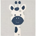 thumbnail image 2 of Unique Loom Whimsy Kids Collection Area Rug - Evermoor (7' 10" Square Gray/Ivory), 2 of 9