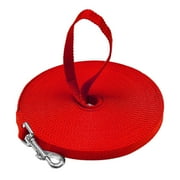 Downtown Pet Supply Long Lead Leash for Dog Training, Red, 20' Dog Leash
