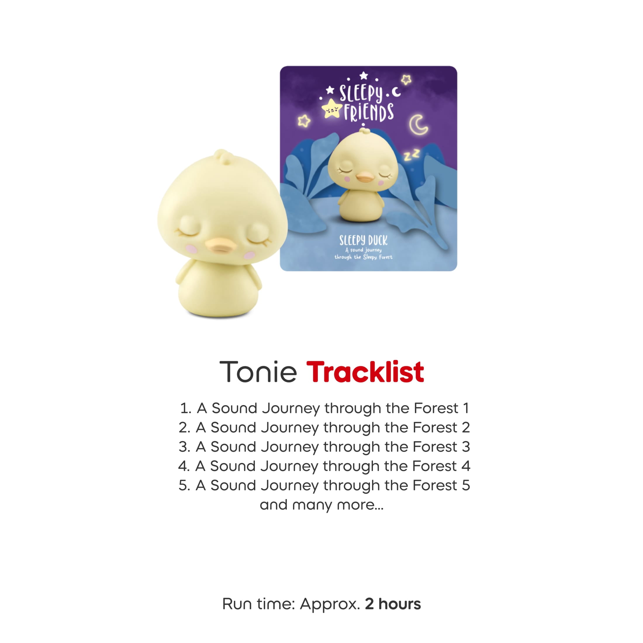 Tonies Toniebox Lite Screen-Free Audio Player Sleepy Starter Set for Kids, Age 1+