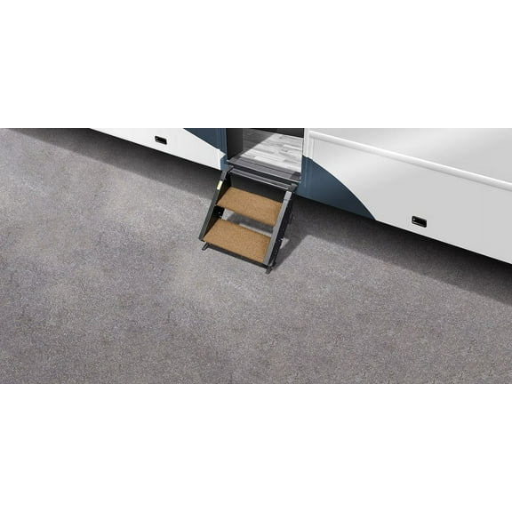 Prestofit 2-0501 Entry Step Rug Fits MORryde Gen 2 StepAbove 17-1/2"W Brown 2 Pc