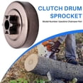 thumbnail image 6 of 3/8 6T Clutch Drum Sprocket Washer E-Clip Kit For Chainsaw 017 018 021 023 025 Ms170 M y22571, 6 of 6