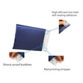 thumbnail image 2 of 50 #0 Matte Metallic Blue Poly Bubble Mailers Padded Shipping Envelopes 6" x 10", 2 of 5