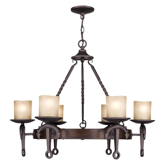 Livex Lighting Olde Bronze Chandelier