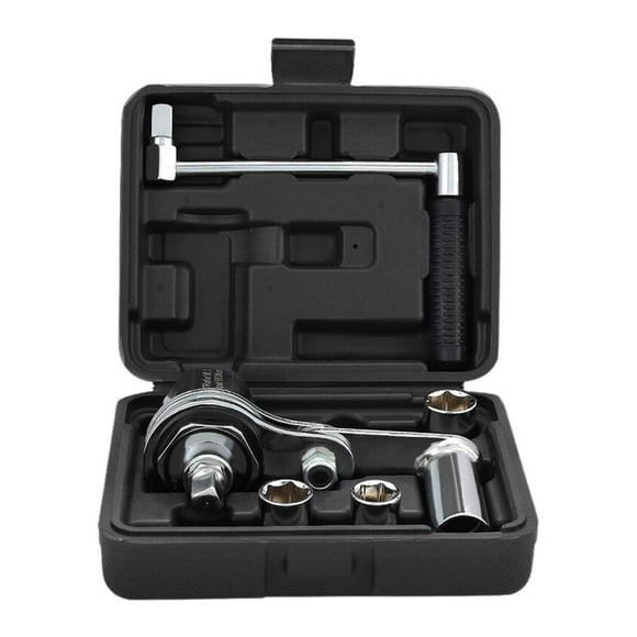 CUIKOSAER Torque Multiplier Wrench 1/2 Drive, Torsion Torque Multiplier Wrench 3200N.M Lug Nut Remover 16 Times Trans-Speed Labor Saving Wrench with 3 Free Socket Lug Wrench I2W2
