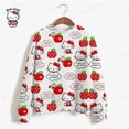 thumbnail image 2 of Sudadera con estampado de Hello Kitty para mujer, sudaderas con capucha con estampado de dibujos animados, ropa coreana, Y2k, 2 of 3
