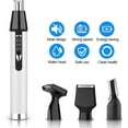 thumbnail image 3 of Precision Nose Hair Trimmer Beard Ear and Eyebrow Trimmer Kit USB Charging, 3 of 5