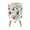 Color 2, variant on Small Trash Can with Lid Boho earthy Fish Seaweed Coral Shell ocean Marine life 1.8 Gallon Dog Proof Trash Can Round Garbage Can Waste Bin Wastebasket for Bathroom Bedroom Living Room